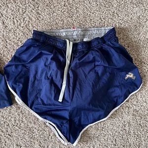 Tracksmith Mens Medium Navy Twilight Split Shorts